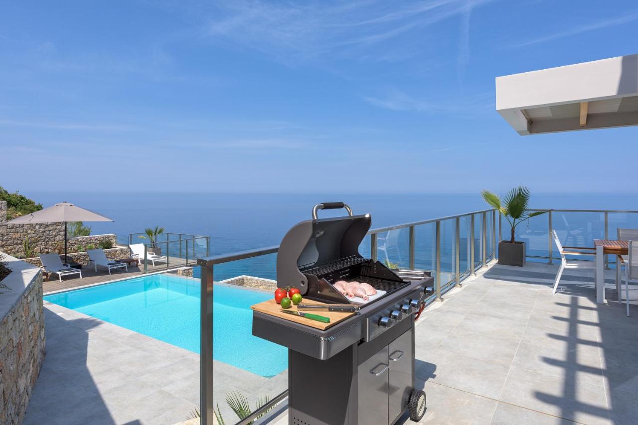 Kathisma Bay Villas - Luxury Villas - Villa Helios Kalamitsi  Luaran gambar