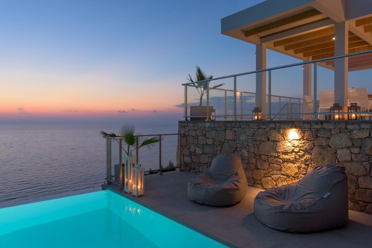 Kathisma Bay Villas - Luxury Villas - Villa Helios Kalamitsi  Luaran gambar