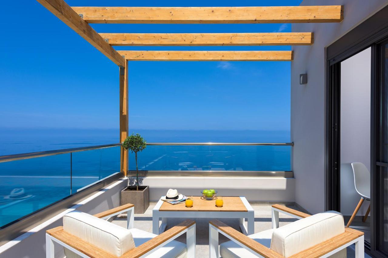 Kathisma Bay Villas - Luxury Villas - Villa Helios Kalamitsi  Luaran gambar