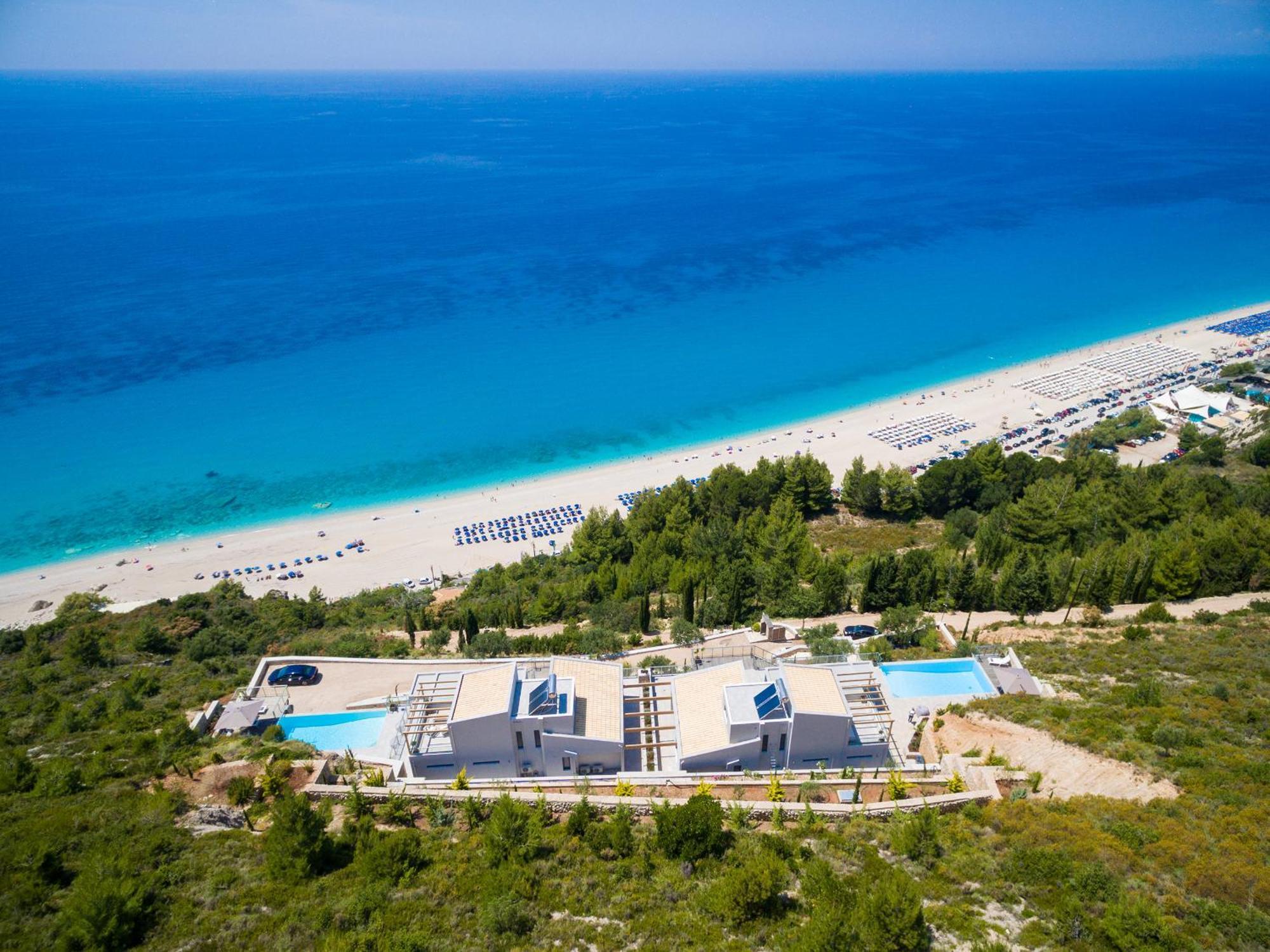 Kathisma Bay Villas - Luxury Villas - Villa Helios Kalamitsi  Luaran gambar