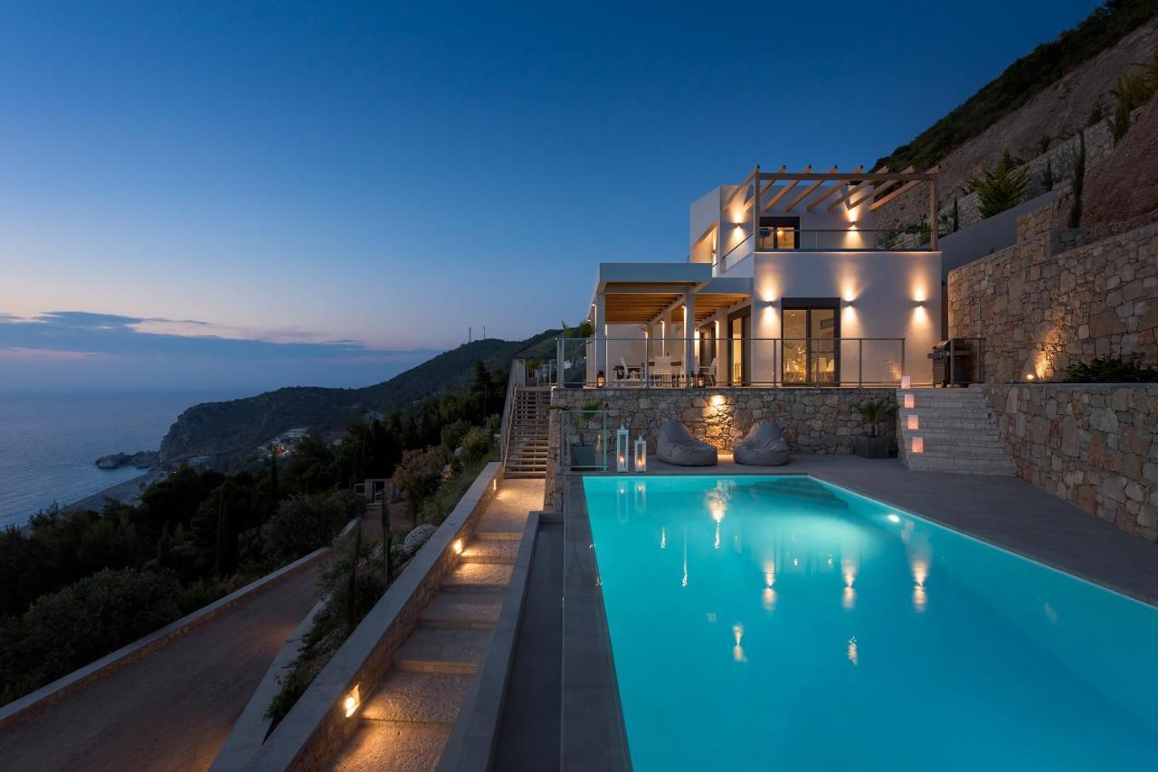 Kathisma Bay Villas - Luxury Villas - Villa Helios Kalamitsi  Luaran gambar